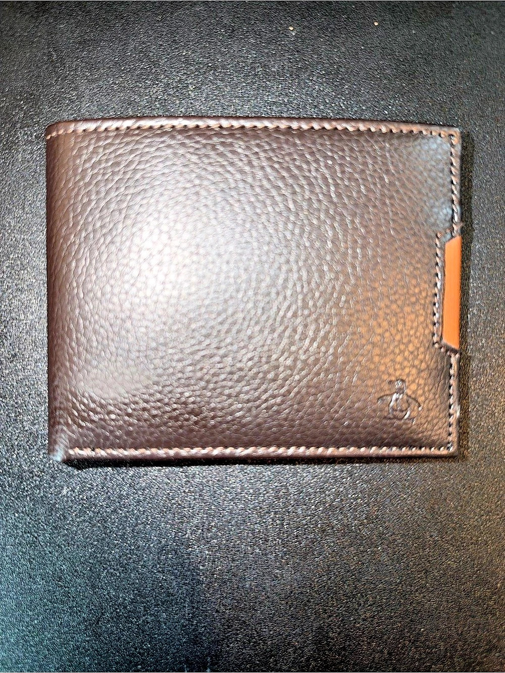 Original Penguin Pebble Bifold Wallet Brown